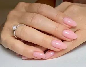 Color Base Hard Builder Gel in a Bottle (BIAB) Long-lasting, color 007. Nails