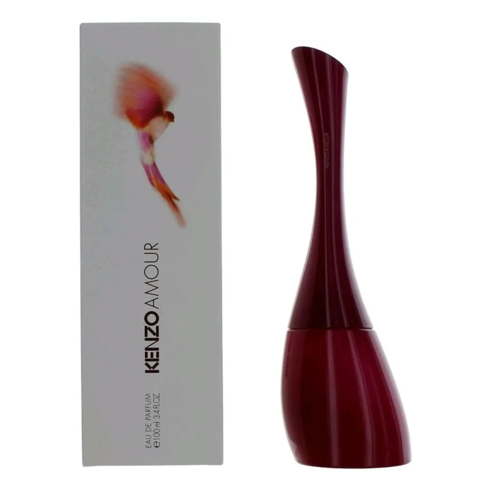 KENZO KenzoAmour Eau de Parfum Spray for Women, Captivating Scent for Personal Use, 3.3 oz / 100 ml Bottle, 3 To 3.9 Fl Oz