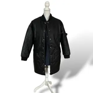 Evereve Faux Leather Reversible Georgetown Coat NWT Size Medium