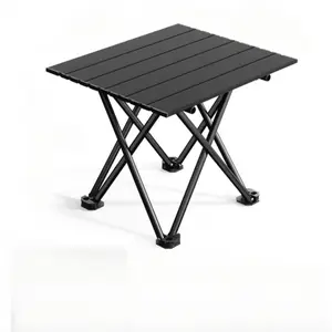 Portable camping table, foldable beach table, easy to carry, suitable for outdoor use, picnics, barbecues, cooking, festivals, the beach, and home use