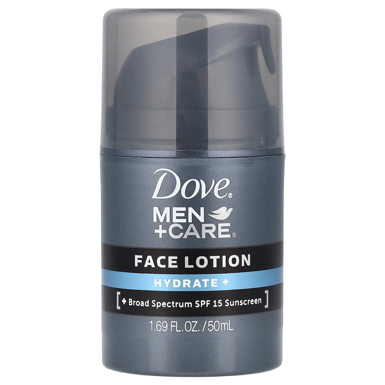 Dove Men + Care®, Face Lotion, Hydrate +, SPF 15, 1.69 fl oz (50 ml)