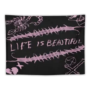 1PC Singer Lil Music Peep Decorates Tapestries, Perfect Gifts For Fans, Album Posters, Suitable For Indoor And Outdoor Use, Suitable For Dormitory, Bedroom, Living Room, Party Decoration， bedroom decor cool stuff for room chill room accessories