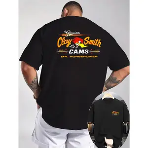 Clay Smith CAMS Mr.Horsepower Tee – TikTok Shop Deals.Y2K Clothing meets streetwear.Graphic tees(viral) for men, built for summer adventures.
