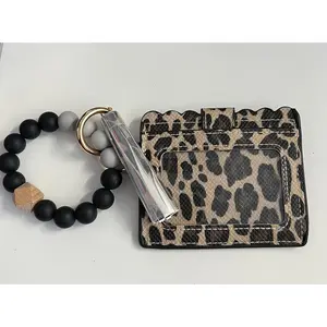Silicone Keyring with ID Badge
