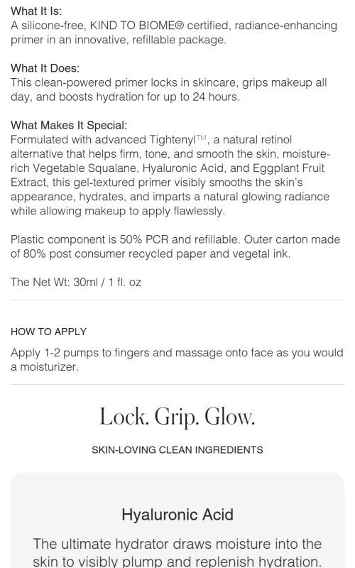 Rms Beauty ReEvolve Radiance Locking Primer - Makeup, Skincare, Cosmetic - 2023 Newbeauty Award Winner - Certified to Bleed