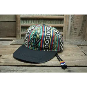 IN EXCESS SOCCER 90's Pattern Beaded Hat Vintage Hat
