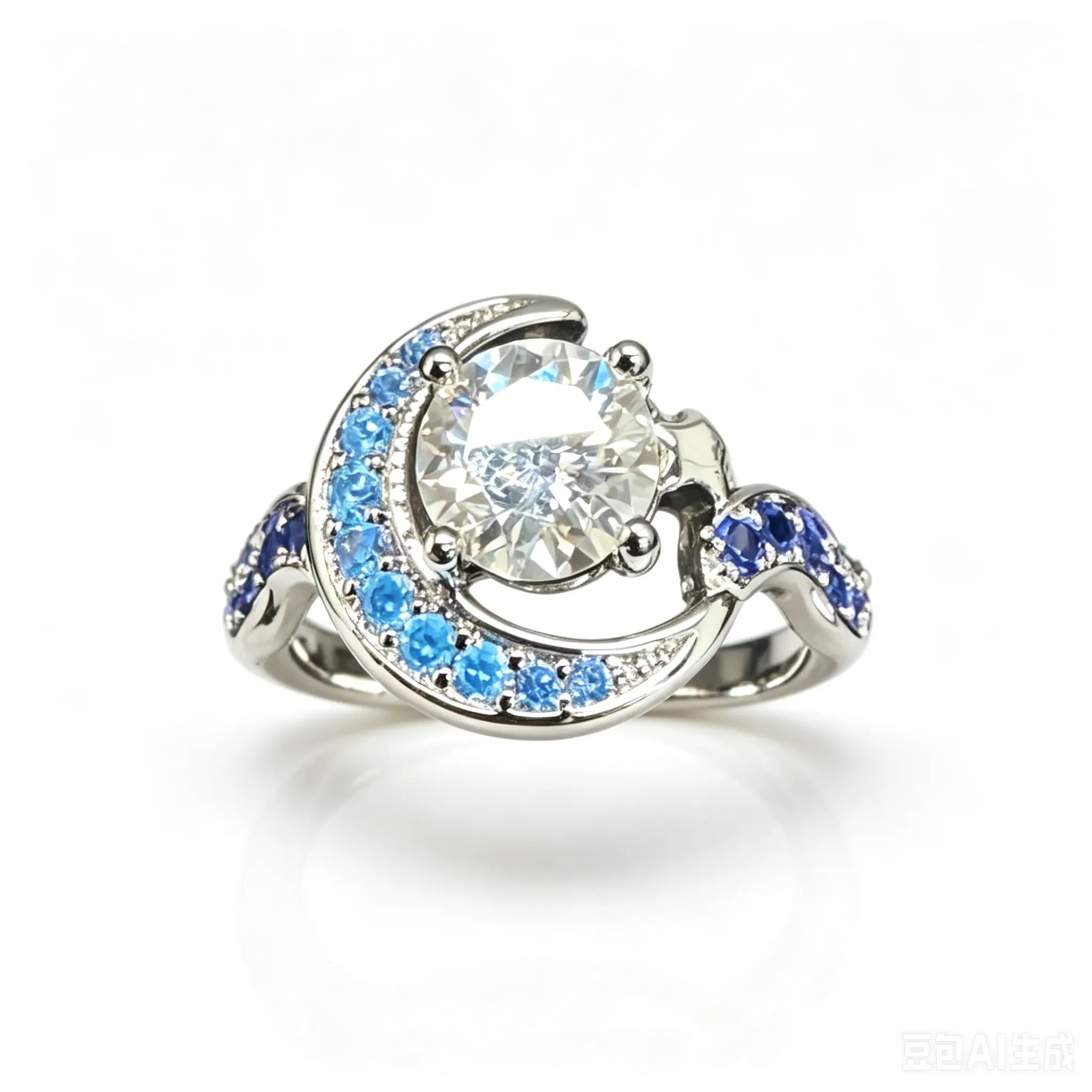 ML26-28-S6-7-8-9-10Moissanite ring