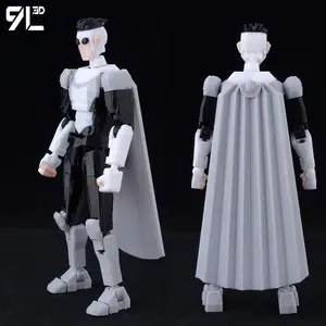 9L3D Printed Multi-Jointed Action Figure Invincible DUMMY13 LUCKY13 T13  America Superhero Statue Gift For Friends Collectibles