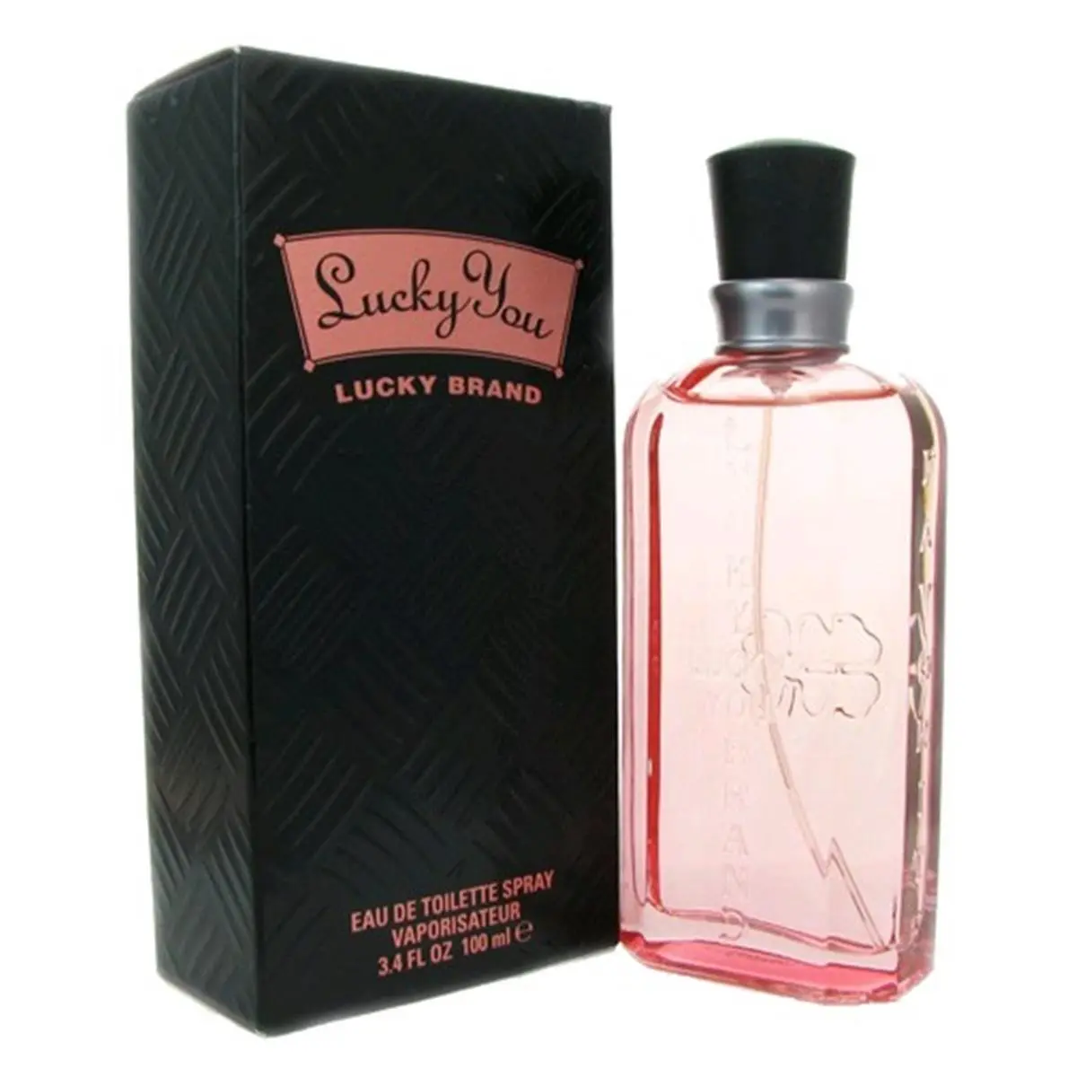 Lucky Brand Lucky You Women's Eau de Parfum Spray - 3.4 fl oz EDP Sprays, Fresh Fruit Floral Scent with Grapefruit & Star Jasmine Notes, Versatile Daily Casual Wear Elegant Fragrance, Elegant Scent, Spray Bottle