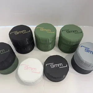 3-D Printed Stackable Ammo Storage 9mm 3-D Printed Stackable Ammo Storage 9mm