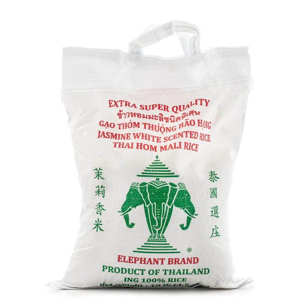Elephant Brand Thai Jasmine Rice 10 lb