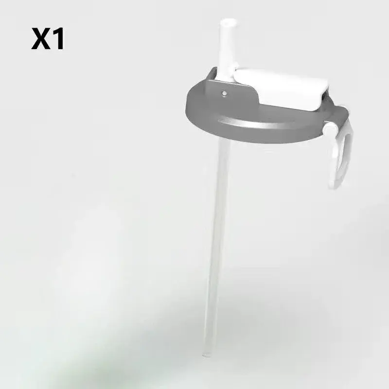 Portable Soda Can Lid and Silicone Straw Soda Can Lid Reusable Suitable for Canned Beverages Beer Juice 1Pcs with Straws