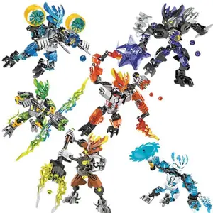 2026 new 2023 Bionicle Protector Building Blocks Anime Action Figures Soldier Robot Bricks Toys For Boys Kids Birthday Christmas Gifts