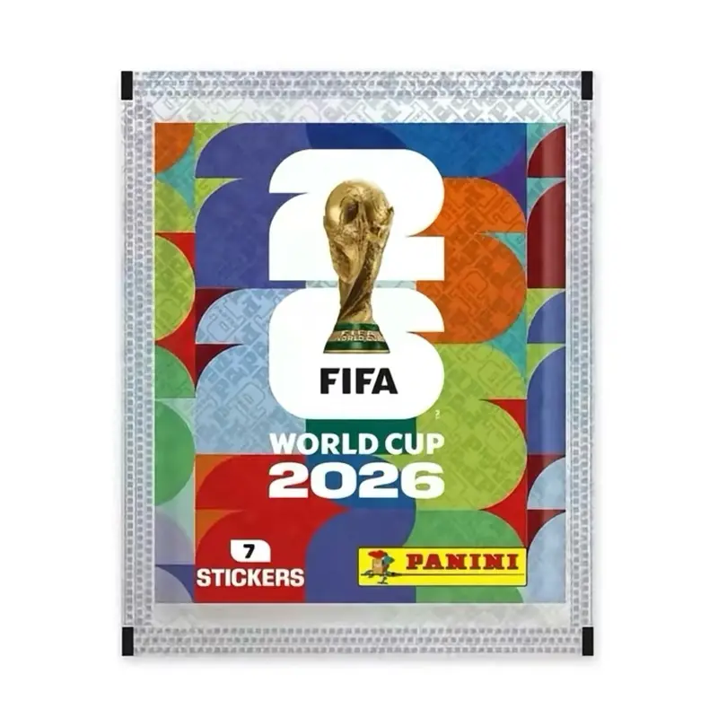Panini FIFA World Cup USA 2026 Sticker Pack - 7 Players Per Pack