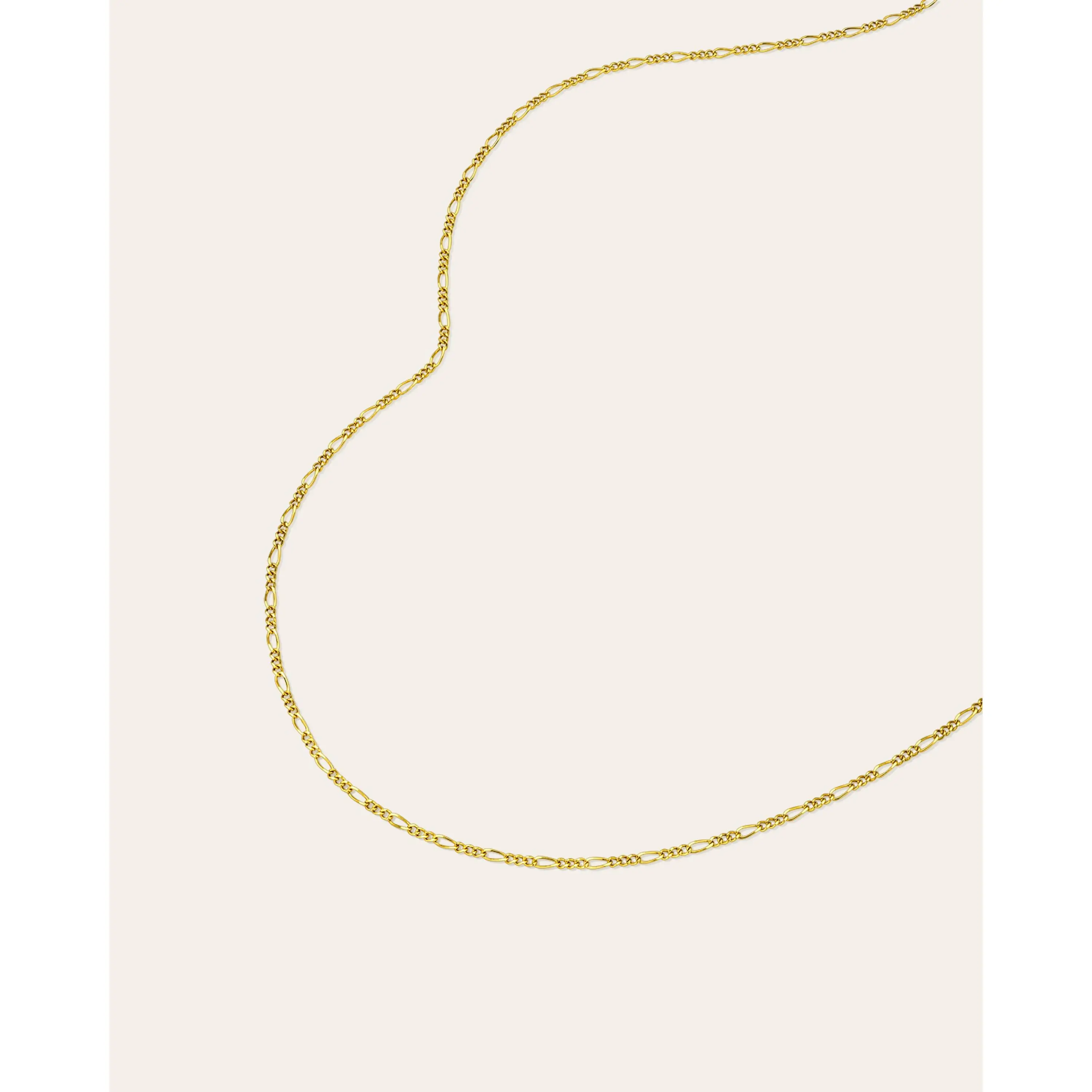 Mini Figaro Chain Necklace