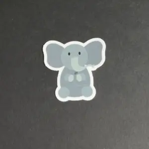 Elephant vinyl sticker