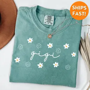 Comfort Colors Gigi Shirt, Gigi Tee Shirt, Gigi T Shirt, Cute Gigi Shirt, Gigi Sweatshirt, gigi crewneck, new gigi gift, new gigi shirt
