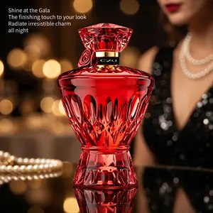 75ML Dark Cherry Perfume for Women, Vanilla Hypnotic Amber Gourmand Eau De Parfum, Fruity Sweet & Woody Notes, Long Lasting Gem Fragrance