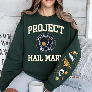 Vintage Project Hail Mary Rocky Shirt, Hail Mary Book Inspired Shirt, Scifi Reader Sweatshirt, Booktok Shirt