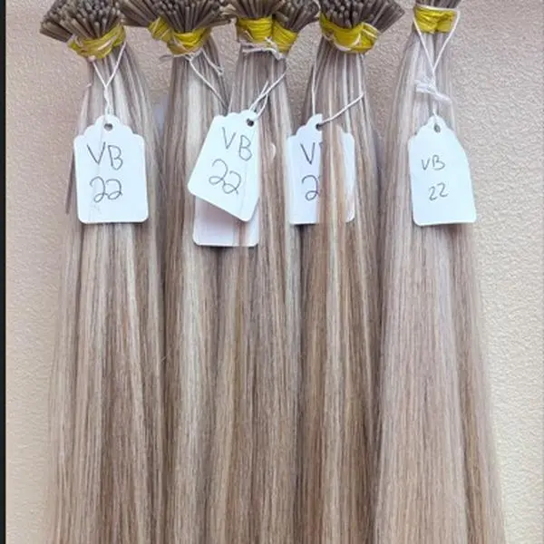VB Rubio con Highlights | Extensiones de Cabello Humano | Soft & Smooth Human Hair Extensions Best Extensions Wavy Hair Extension