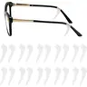 20PCS Silicone Eyeglass Compatible Grippers - Eyewear Accessories, Anti-Slip Hooks for Sports Use, Eyeglass Compatible Gripper