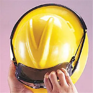212 MAIN MSA Helmet-Compatible Goggle Retainer - Accessory for Goggleless Protective Hats, Fits Safety Goggles, Sports Protective Gear