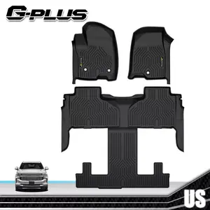 3Pcs TPE Car Floor Mats Rubber Liners Fit for Tahoe Yukon 2021-2023,All Weather Floor Mats Rubber Liners,Waterproof Anti-slip Durable Floor Mats Upgraded Version