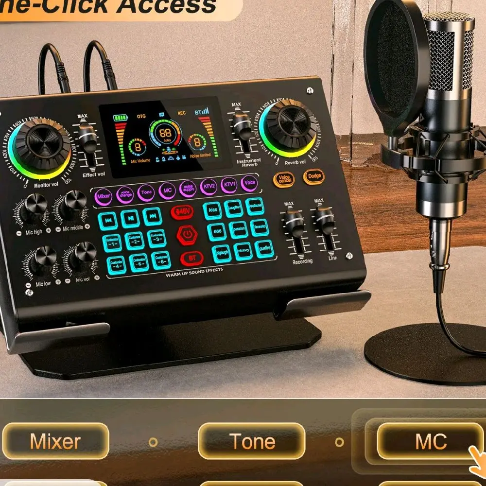 G10 live broadcast sound card kit