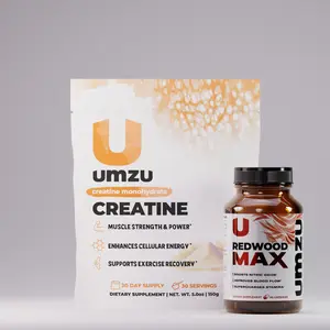 UMZU Performance Essentials Bundle – Redwood Max & Creatine Powder, Circulation, Strength & ATP Energy Support