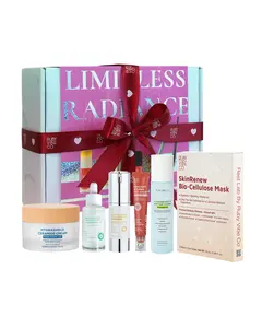 [RUBY VIBE CO] Anti-Aging Pro Routine 6-Piece Skincare Gift Set | Peptide Toner, Ceramide Cream, Ampoules & Eye Cream