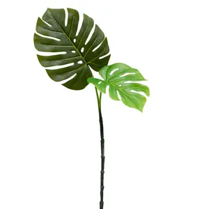 Mainstays 26"H Artificial Indoor Green Swiss Monstera Stem