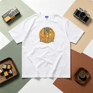 JOJO "Jolyne Cujoh" Vintage Oversized Tee Anime T-shirt 100% Cotton Original Design Men's Top for Fans DTG Printing Menswear Tshirt Streetwear Tropical Crewneck Shortsleeve
