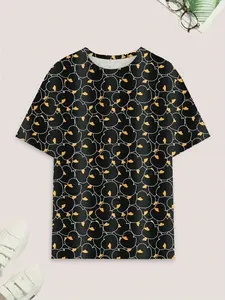 Summer Men's Pajama Set, Casual Comfortable Fitted Duck Print Short Sleeve Sleepwear, Cozy Loungewear Homewear for Relaxing Nights Pjs Pyjamas