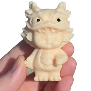 Adorable Tagua Nut Lion Dancer Boy