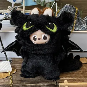 Clothes Set For 4.0 LABUBU, Pin For Love 10cm Doll Outfit, Doll Outfit Festive Accessories (NO DOLL)