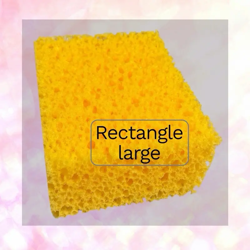 Textured Seaweed Sponge Shapes - ASMR Car Wash Sponges, Car Washing Wipes for Automotive Cleaning & Maintenance Accessories 3 inch thickness