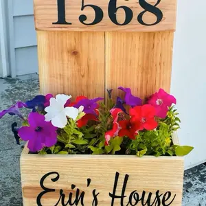 Crafty Cardinal's House Planter Box