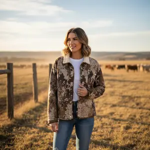 Coyote Camo Ranch Fleece Jacket