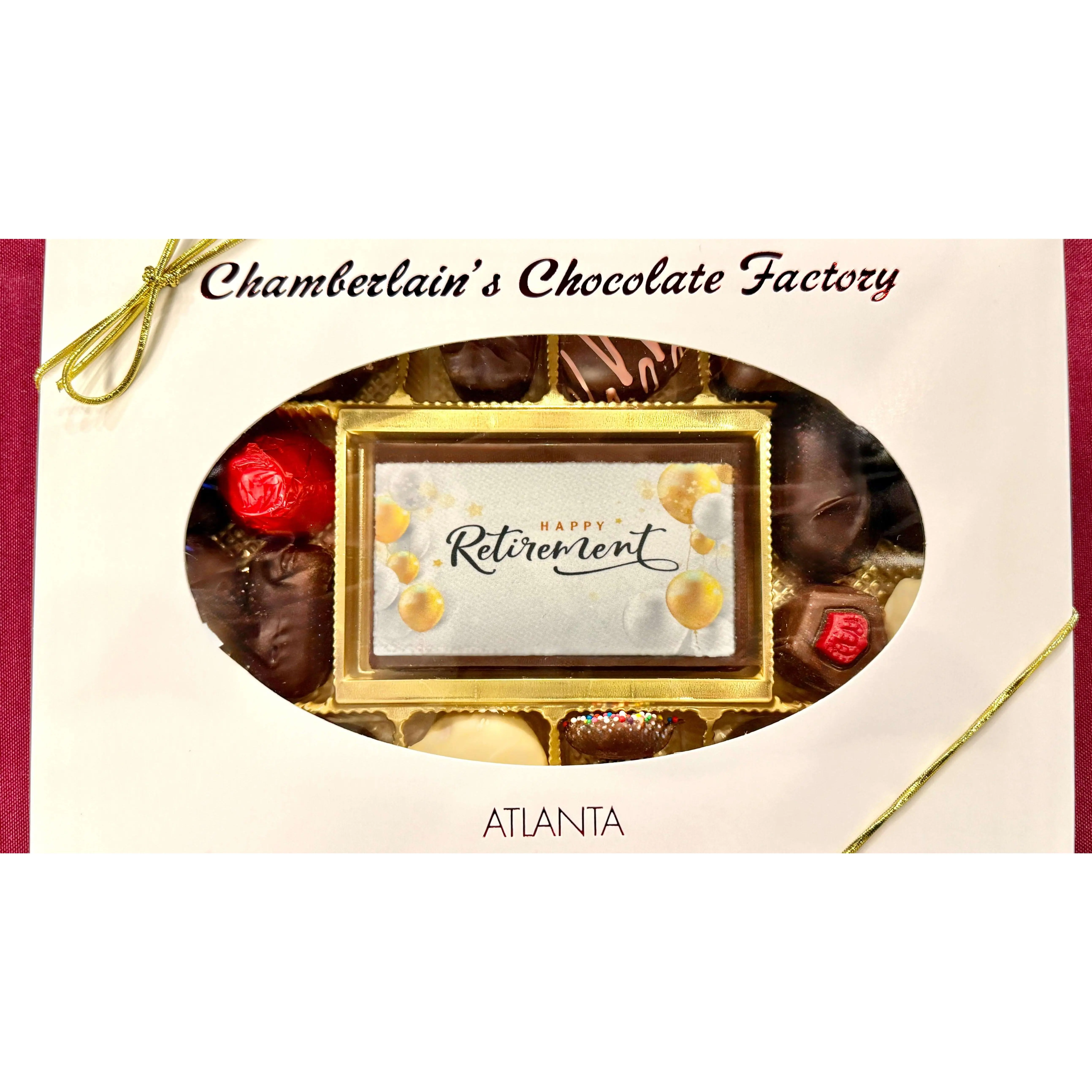 Happy Retirement Chocolate Bar and Gift Box Assortment