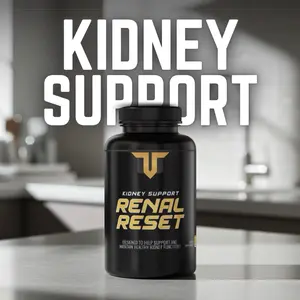 Troponin Renal Reset Supplements for Kidney Health Support Lower Blood Pressure Optimal GFR Vitamin Edible Dietary Supplement US Healthcare