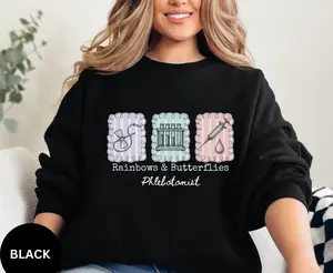 Phlebotomy Short Sleeved T-SHIRT / Sweatshirt  , Graduation Phlebotomy Technician, Birthday Christmas, Future phlebotomist Student Coworker