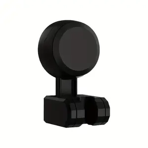 Clip-on suction cup shower head holder - Multi-purpose shower and bathroom accessory suction cup holder, sprayer holder, portable, enhances stability and flexibility, convenient shower accessory shower head base.