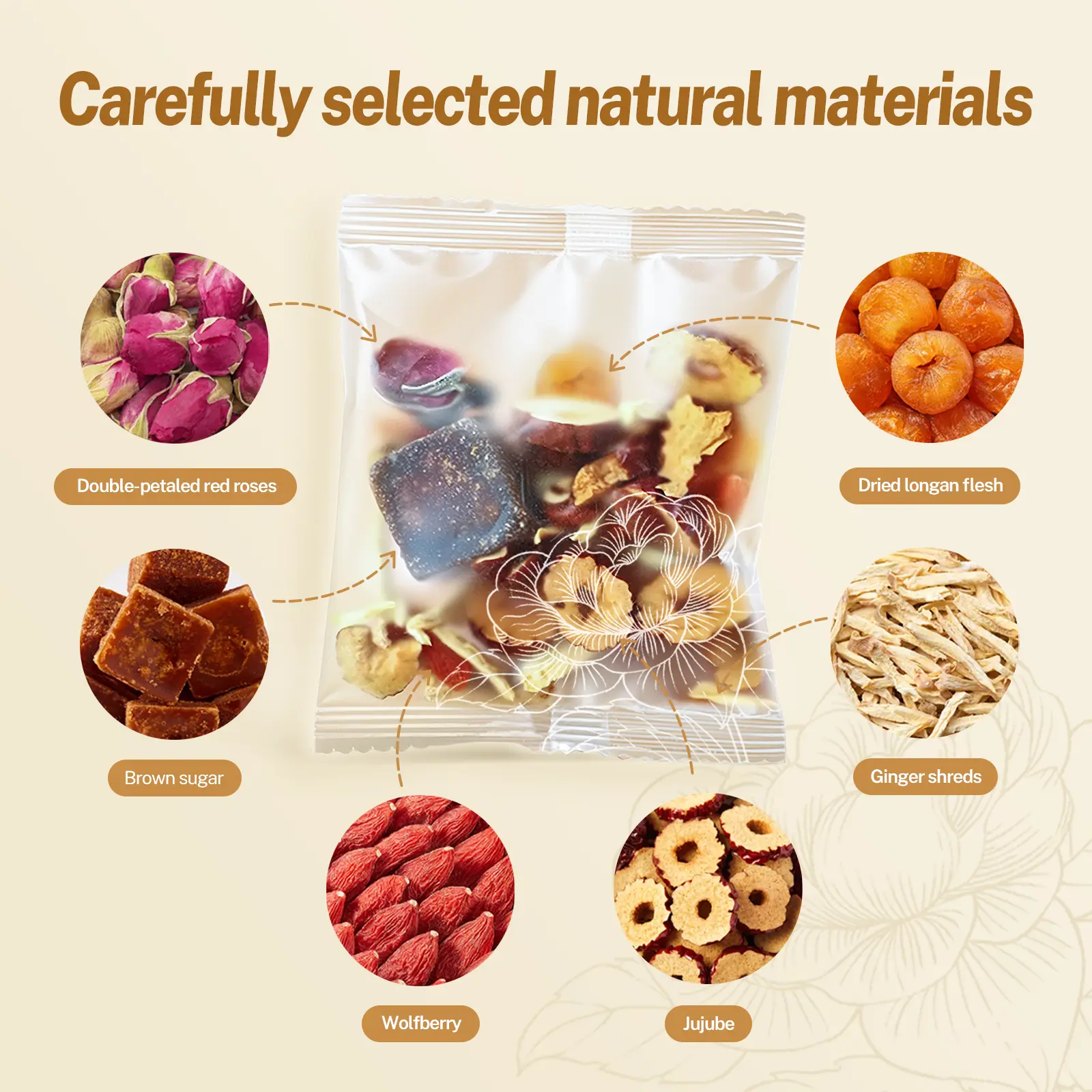 Hormone Balance Tea – Natural Herbal Support for Hormonal Imbalance, Menstrual Health & PCOS Relief,Libamtea