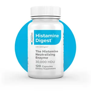 Histamine Digest 30,000 HDU Diamine Oxidase Supplement - DAO Enzyme CSP