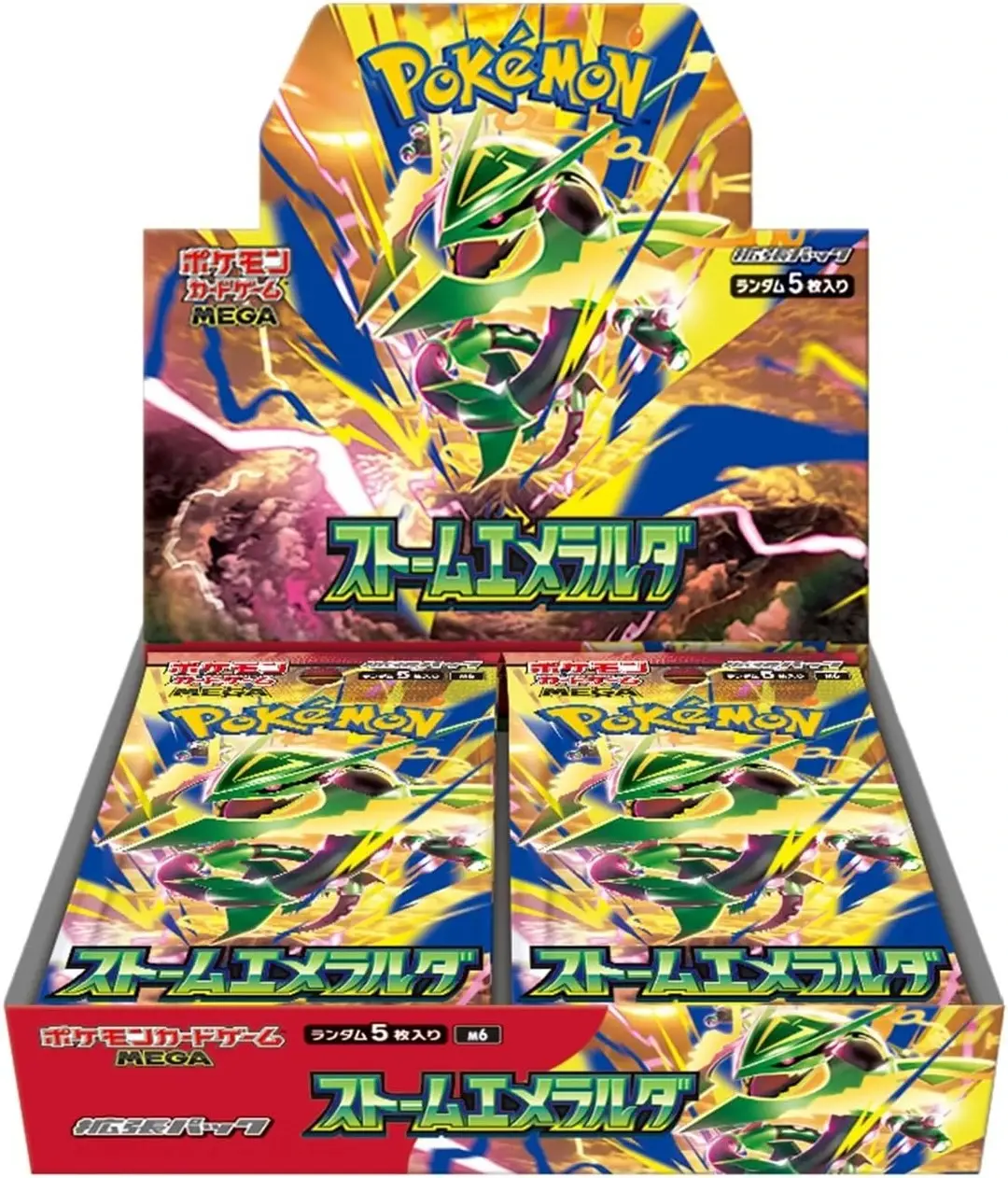 Pokemon M6 Mega Series Storm Emeralda Booster Box 2026 Japanse SEALED