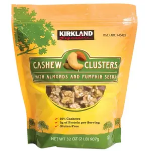 Kirklandd Signature Cashew Clusters, 2 lbs