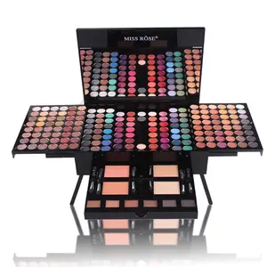 1 Box Makeup Palette Set, 180 Color Rich Options, Eyeshadow, Blush, Highlighter, Portable, Women's Beauty Products, Cosmetic Kit
