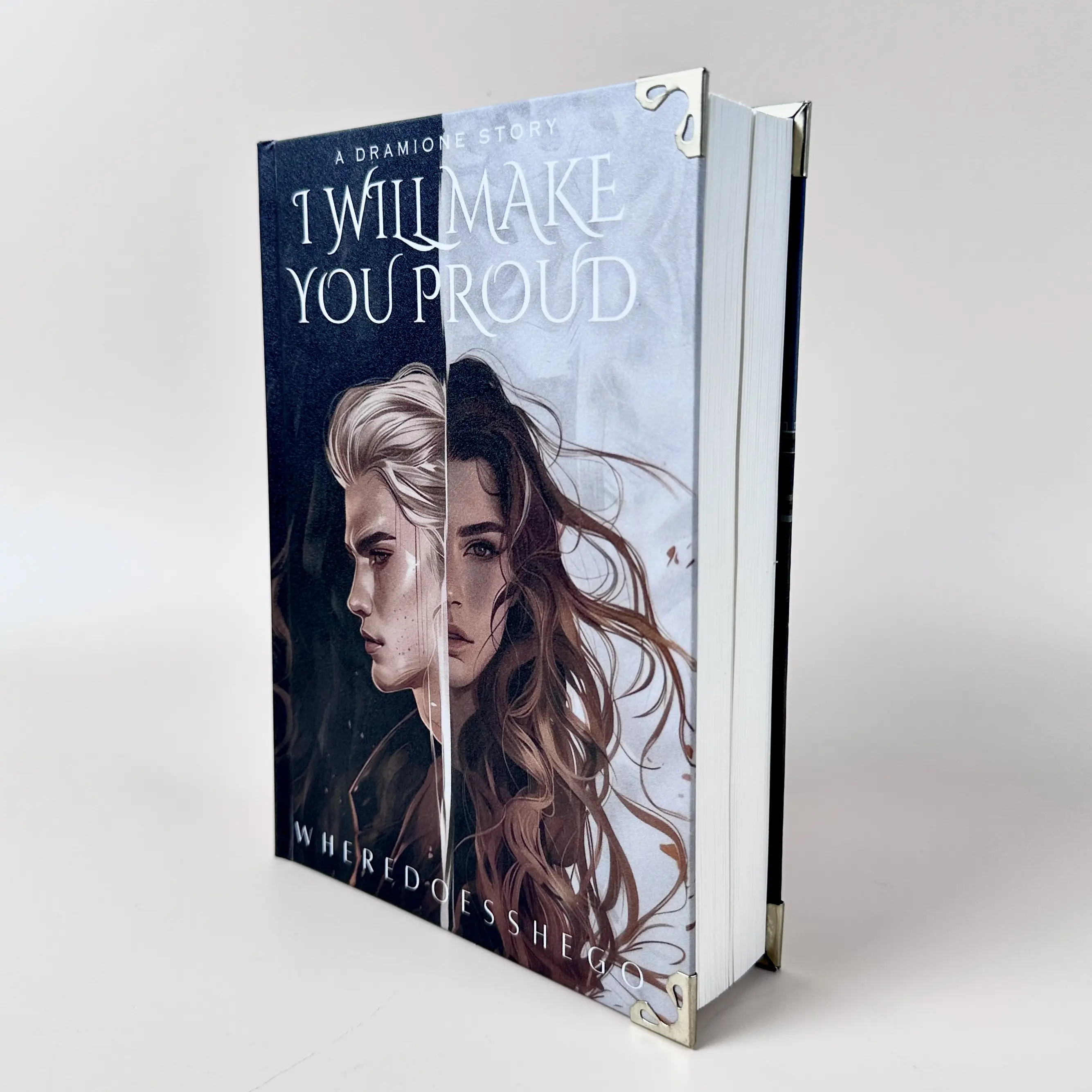I Will Make You Proud Hardcover | Premium Artisan Handbound Fanfic | Limited Collector's Edition Novel with Gold Metal Corners