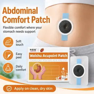 Herbal stomach soothing patch relieves bloating, stomach pain, and acid reflux discomfort; acupressure patch applied to the abdomen does not harm the intestines; dedicated stomach care patch for digestive stagnation and hidden abdominal pain.