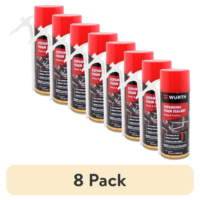 Würth Expanding Foam Sealant - Gaps & Cracks 1" Spray Wurth